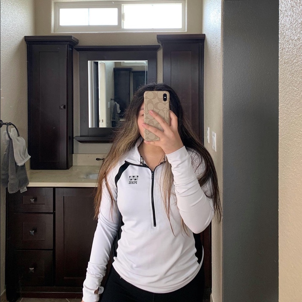 Victorias Secret PINK Half Quarter Zip Up